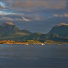 Abends im Trondheimfjord