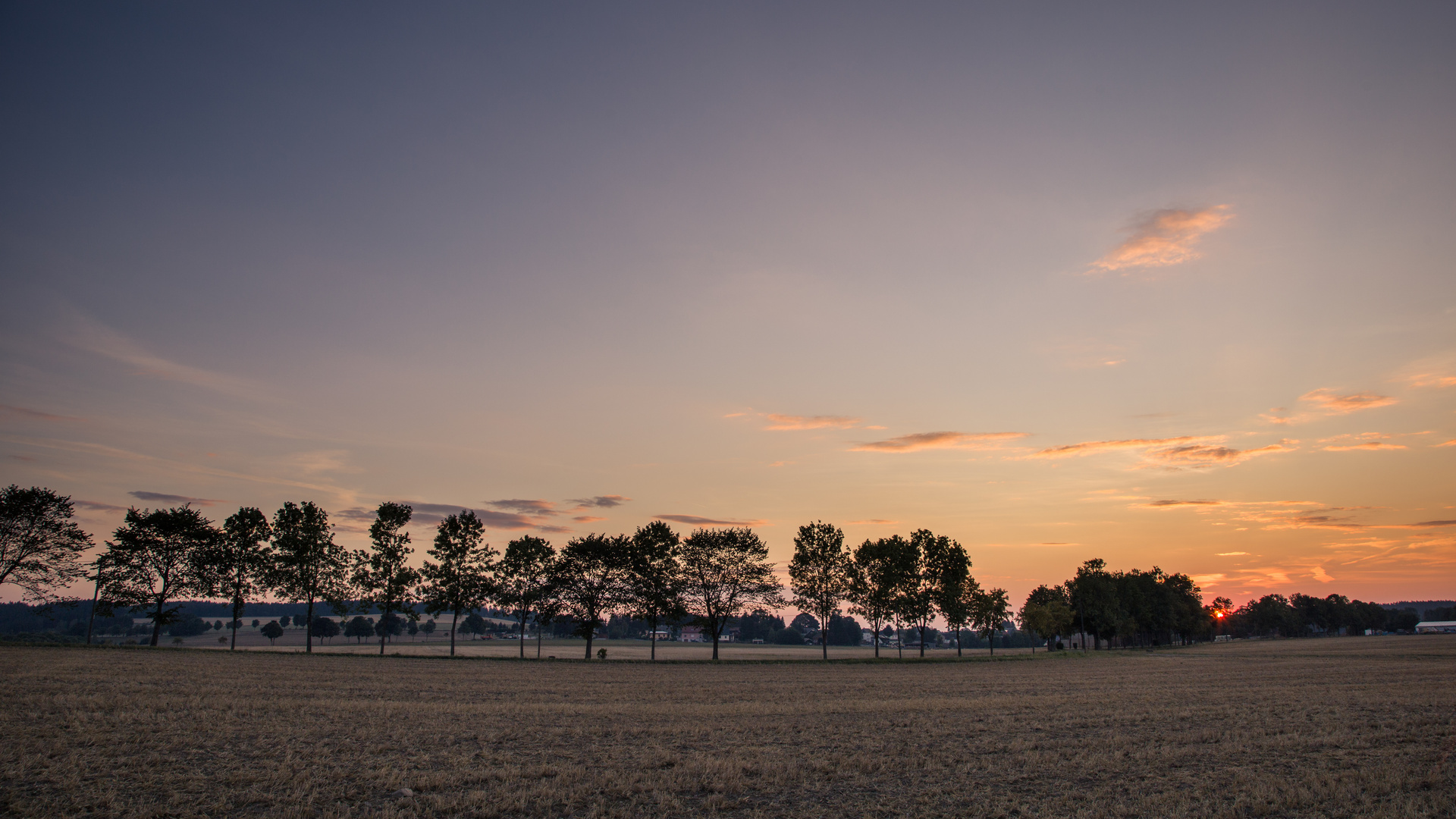 Abends im Vogtland