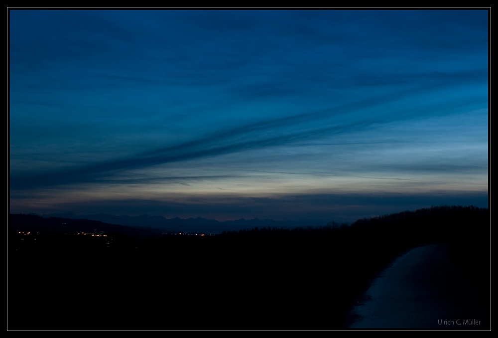 Abends im Voralpenland III