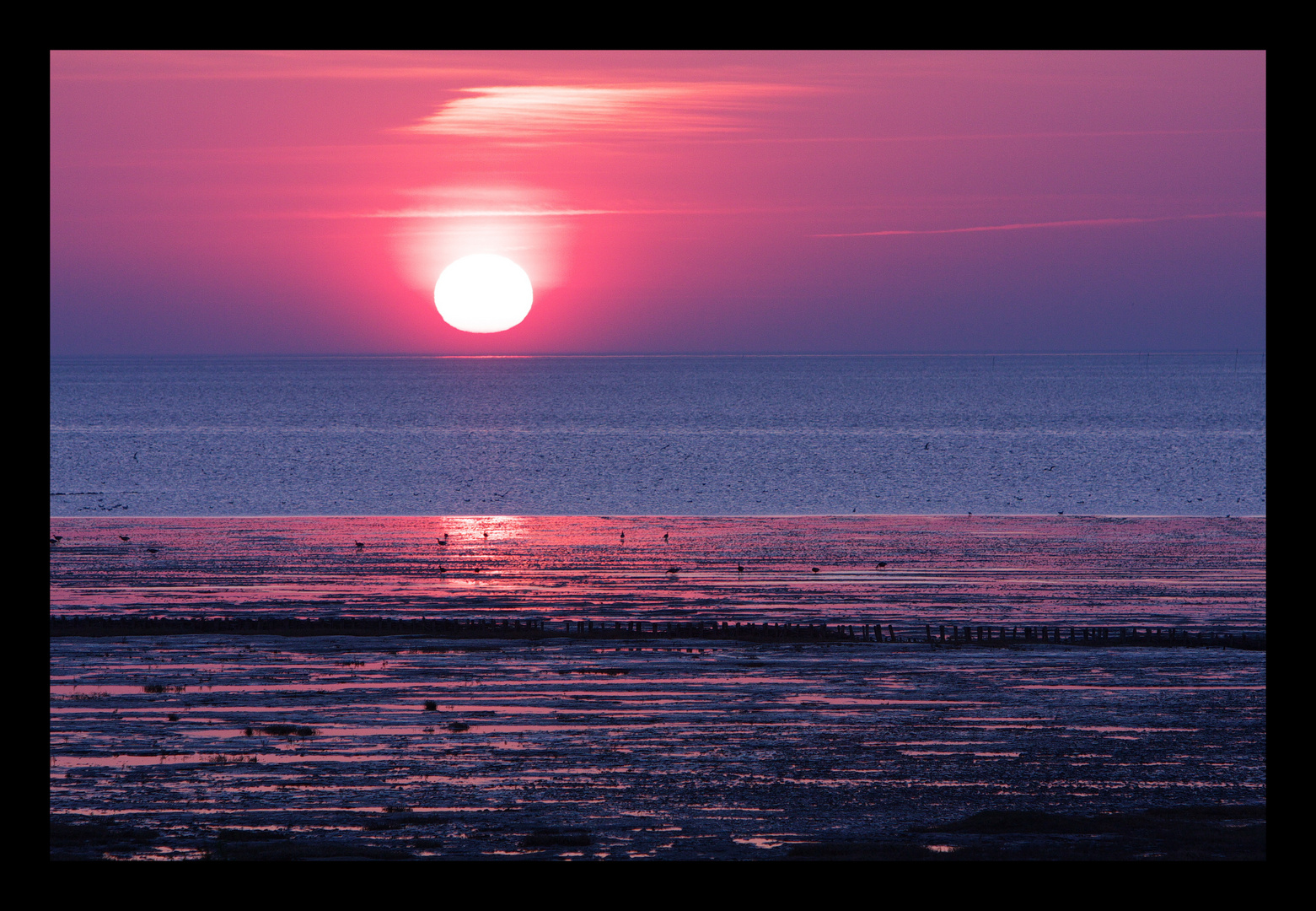 Abends im Wattenmeer