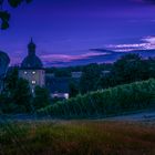 Abends im Weinberg