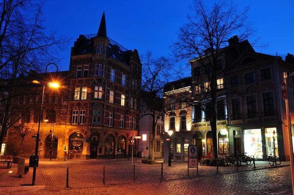 Abends in Aachen