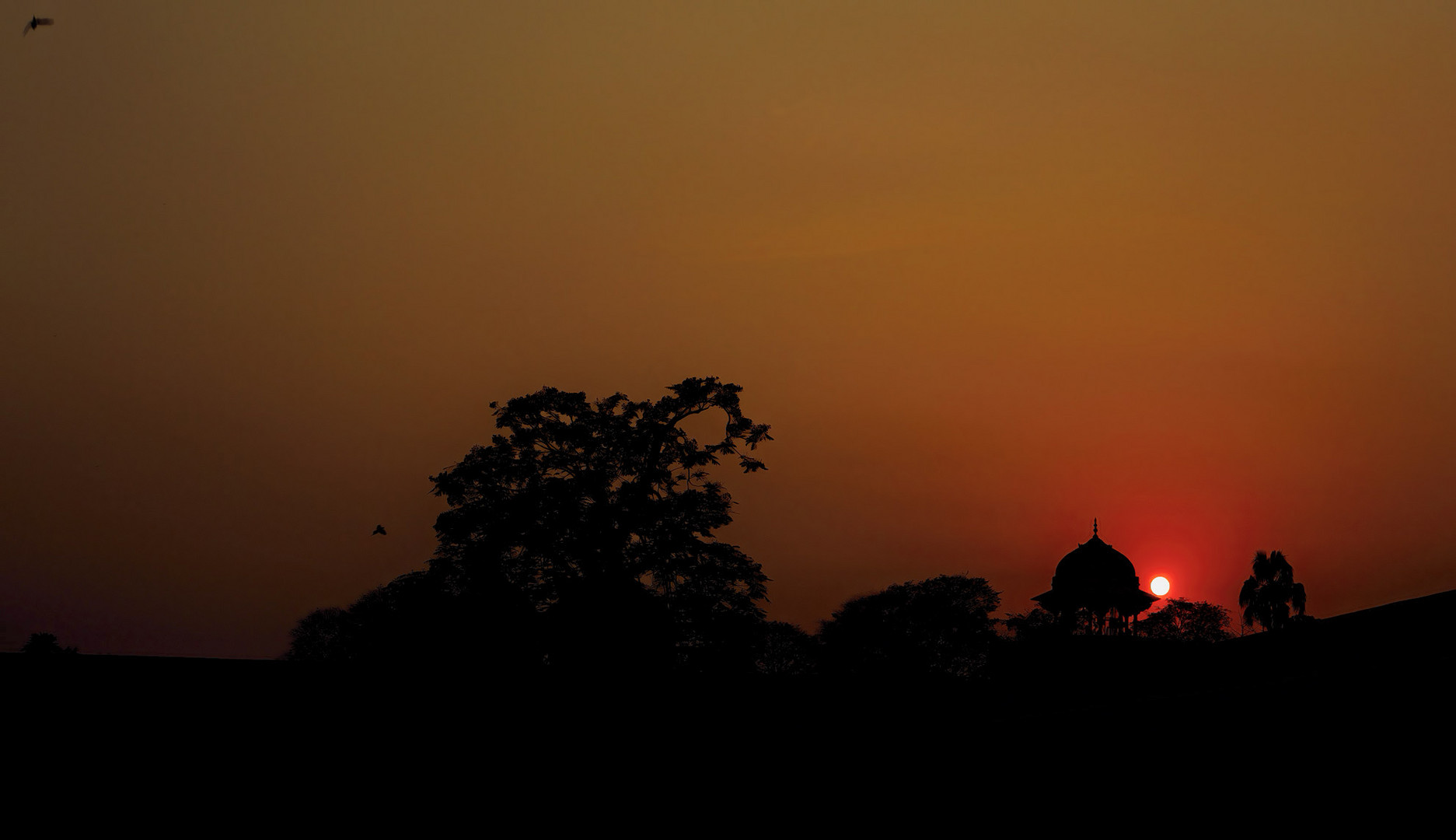 Abends in Agra