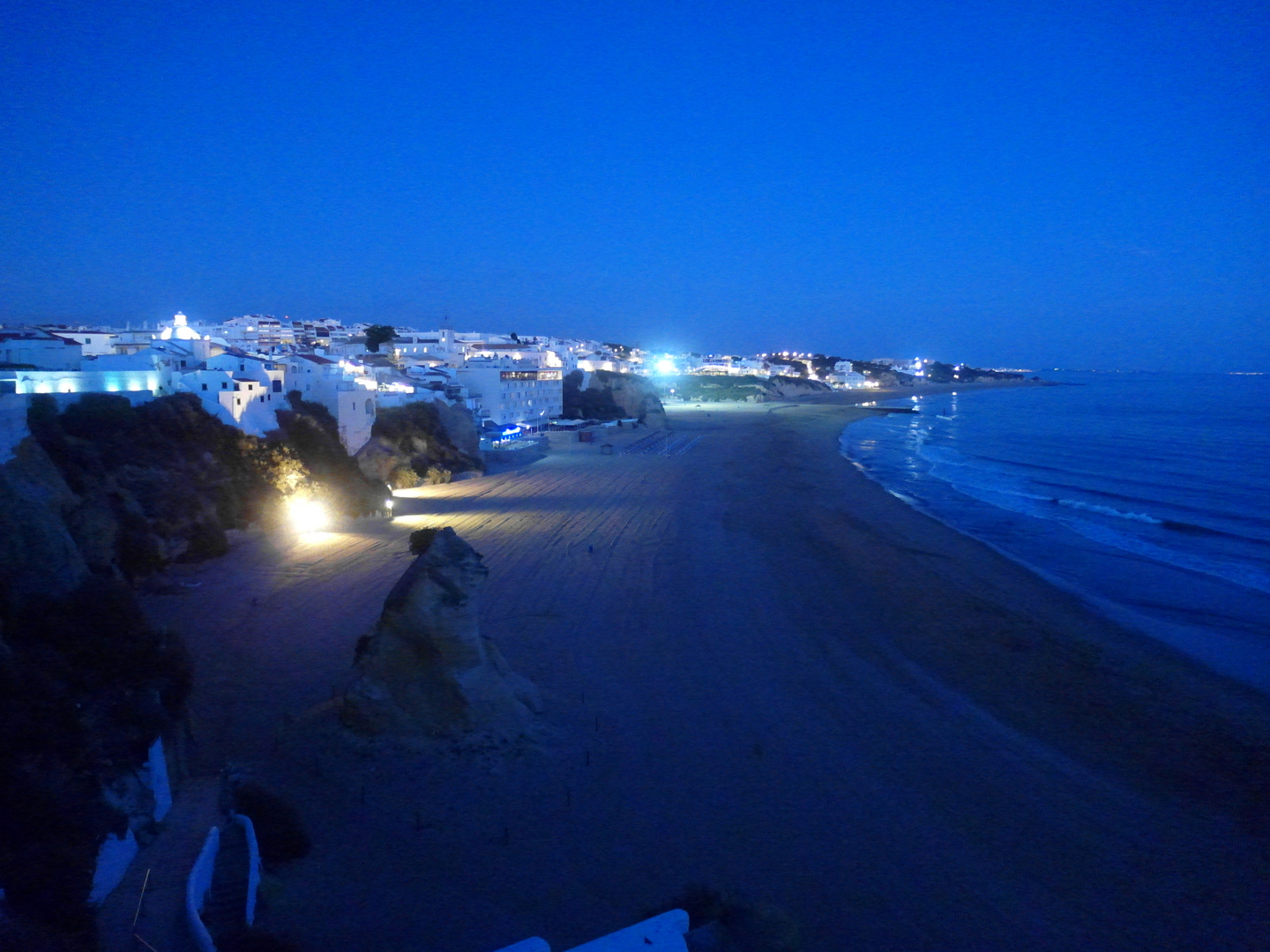 Abends in Albufeira, Portugal