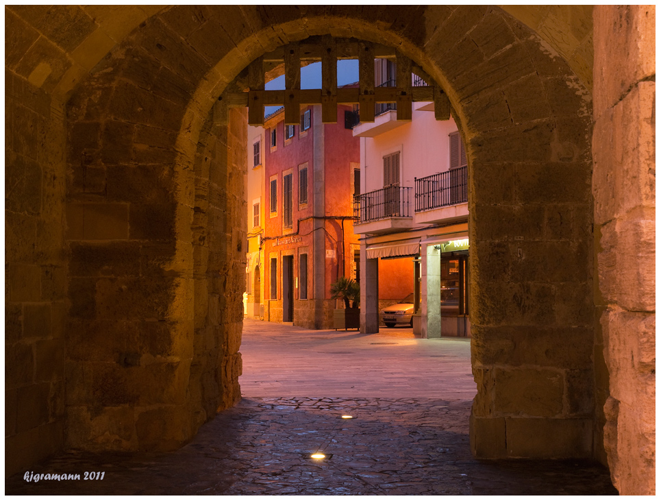 abends in alcudia.....