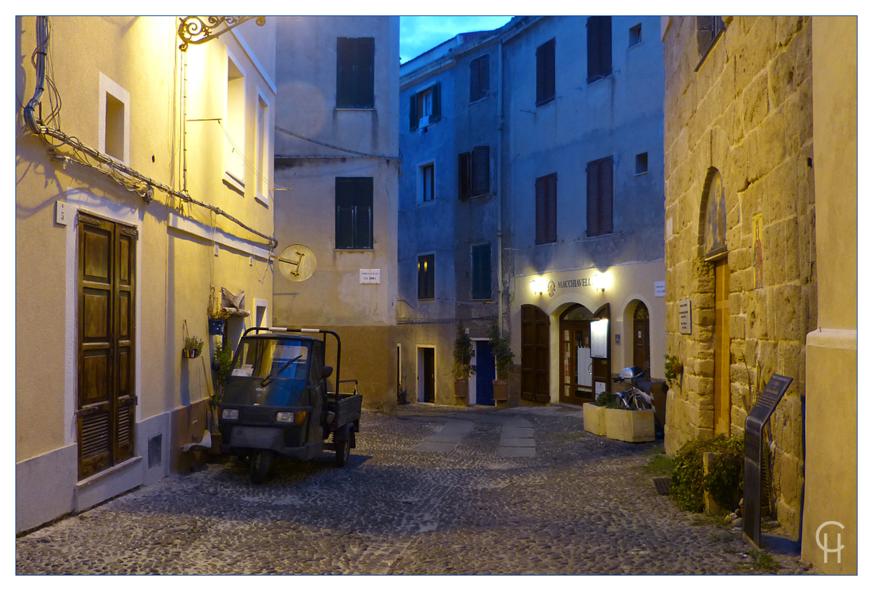 Abends in Alghero