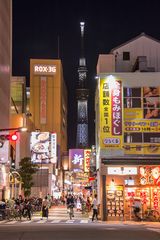 Abends in Asakusa