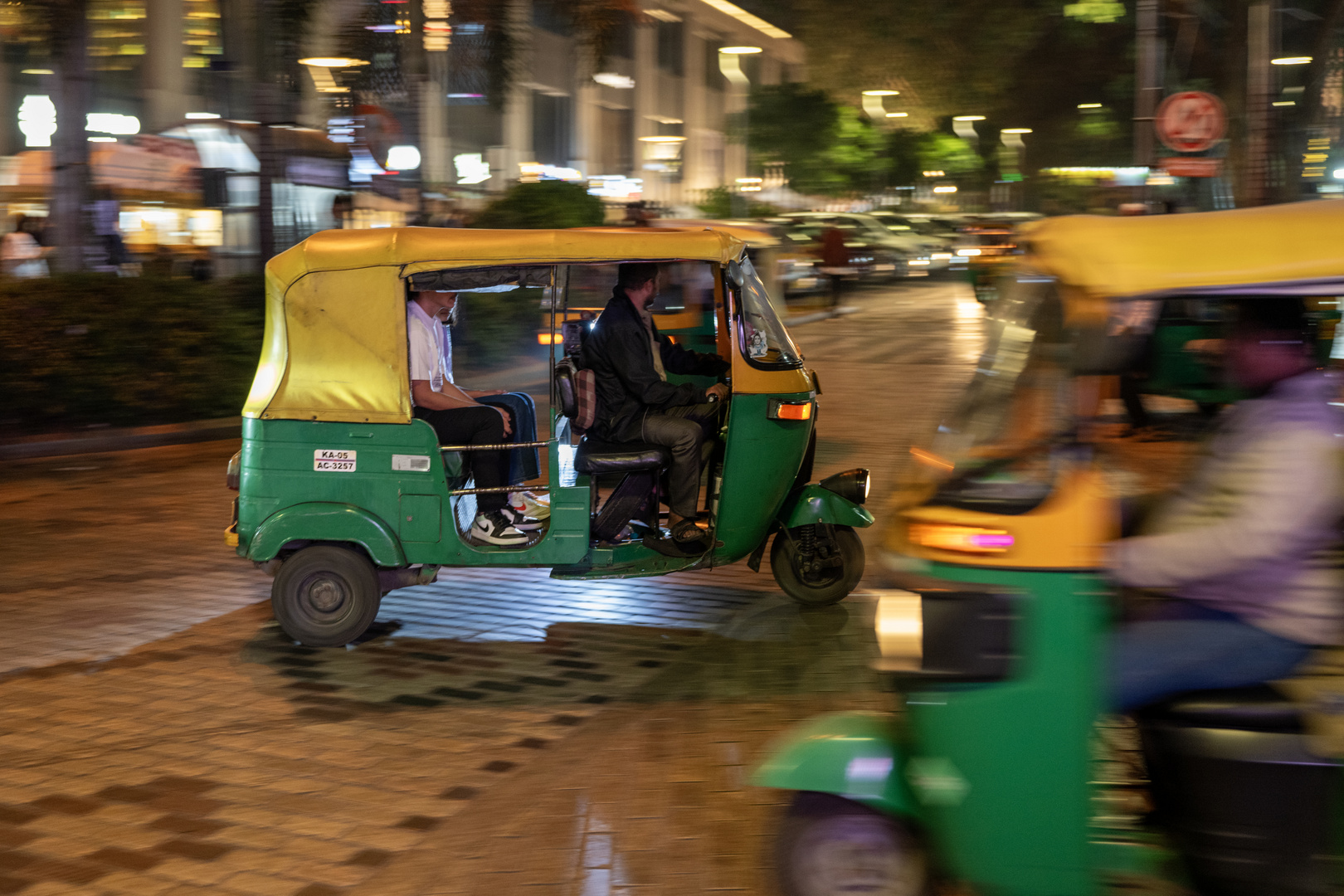 Abends in Bangalore