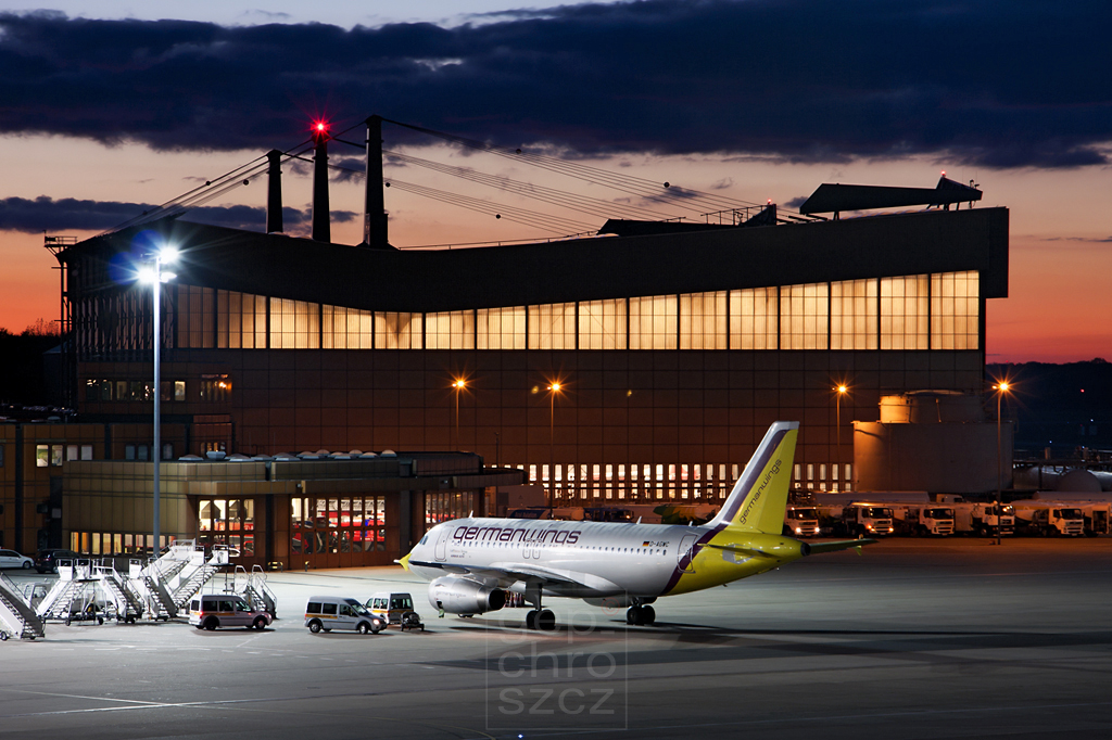 Abends in Berlin-Tegel