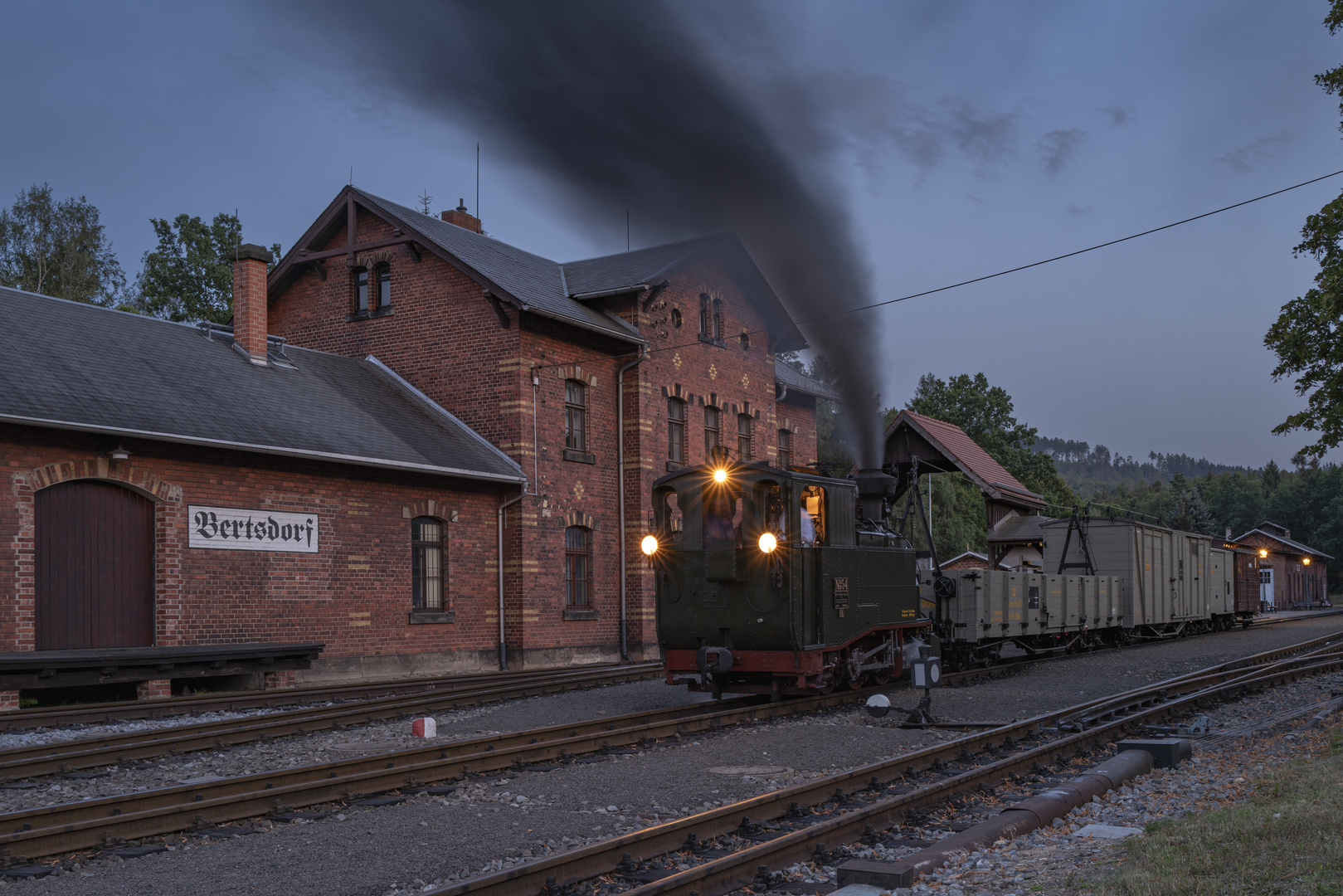 Abends in Bertsdorf