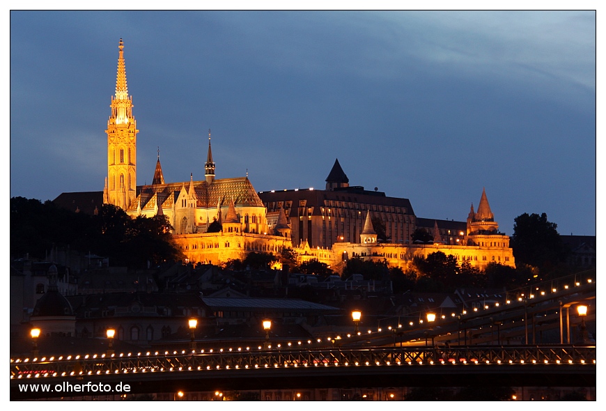 Abends in Budapest