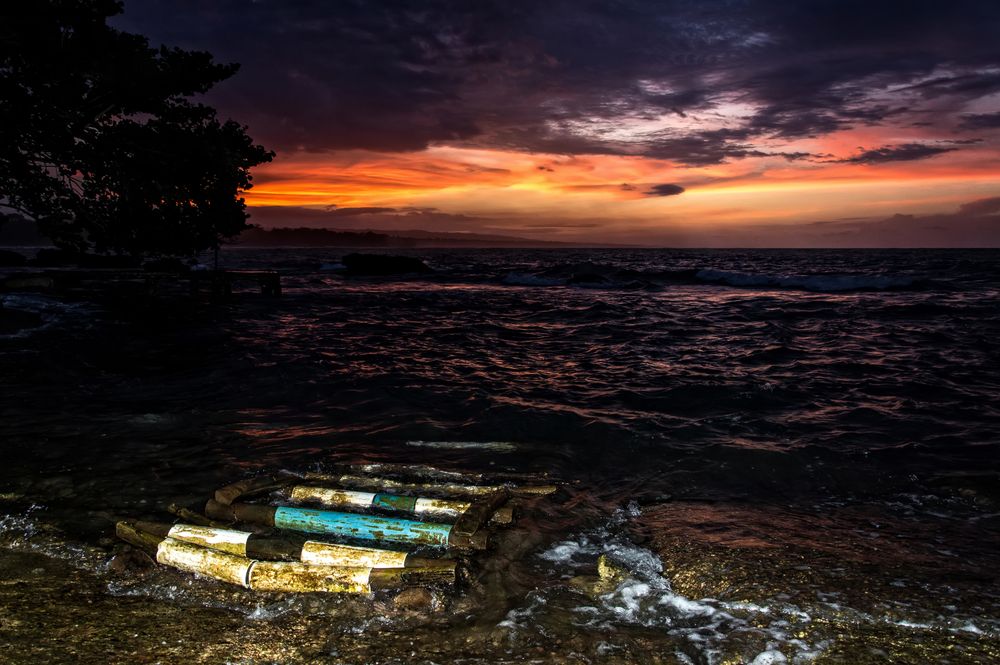 Abends in Cahuita