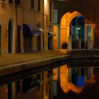 Abends in Comacchio