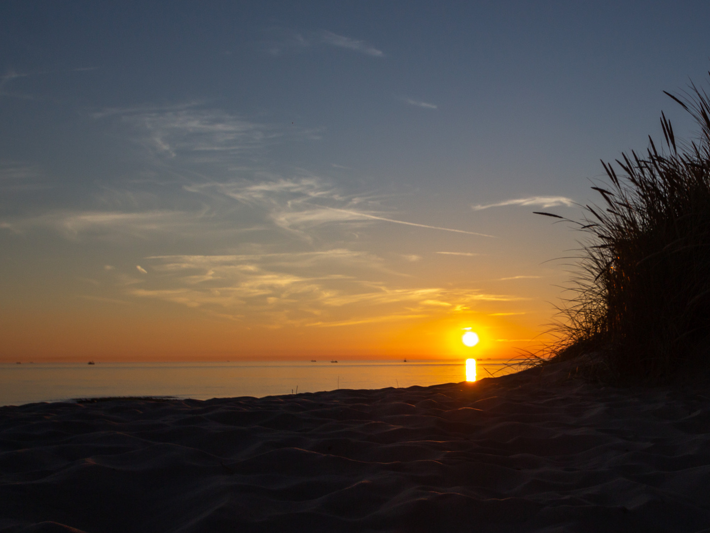 Abends in den Dünen