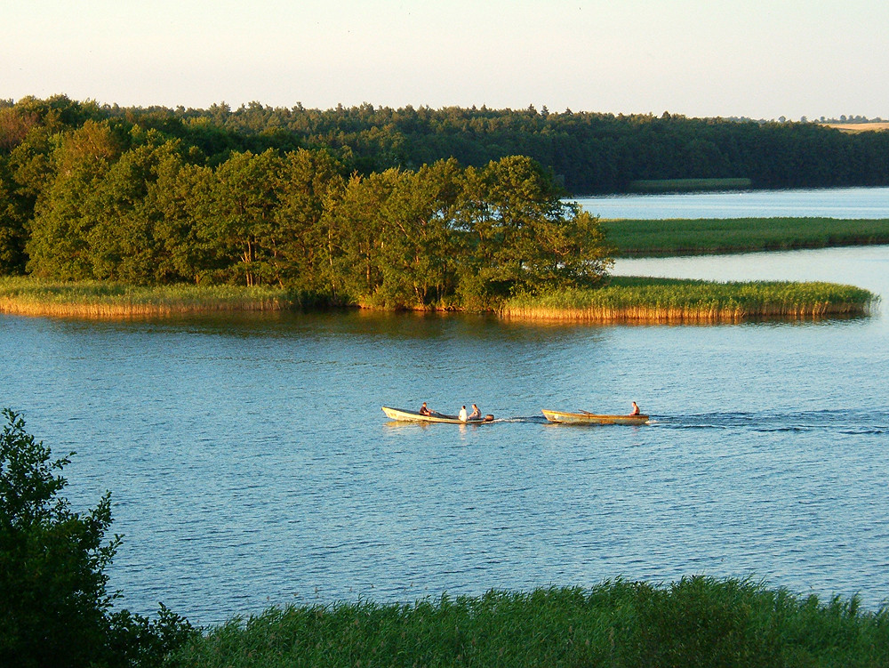 abends in den Masuren