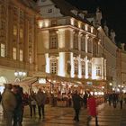 Abends in den Straßen von Prag