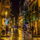 Abends in der Altstadt von Cartagena