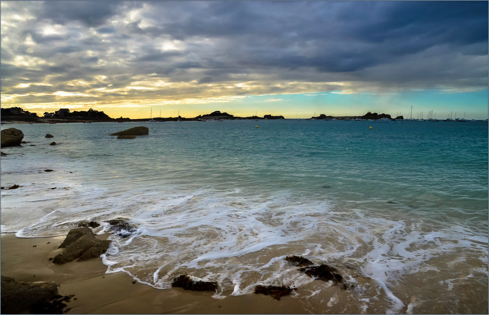 Abends in der Bretagne