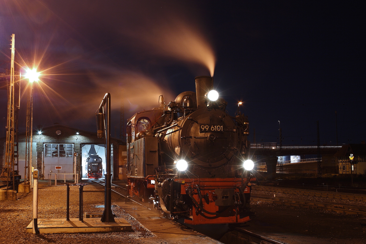 Abends in der Est. Nordhausen.