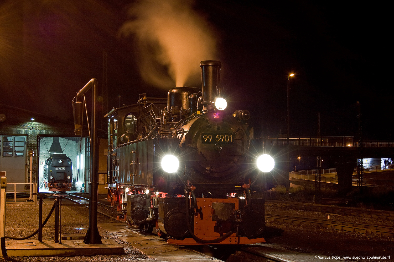 Abends in der Est. Nordhausen. (2)