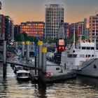 Abends in der Hafencity