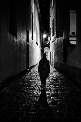 Abends in der Jesuitengasse