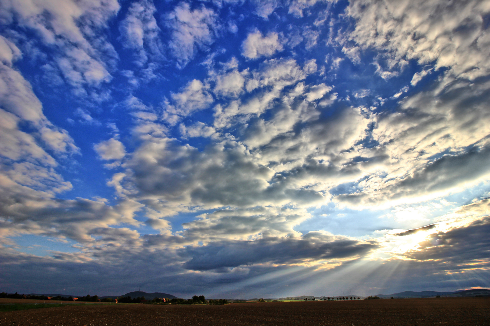 Abends in der Oberlausitz