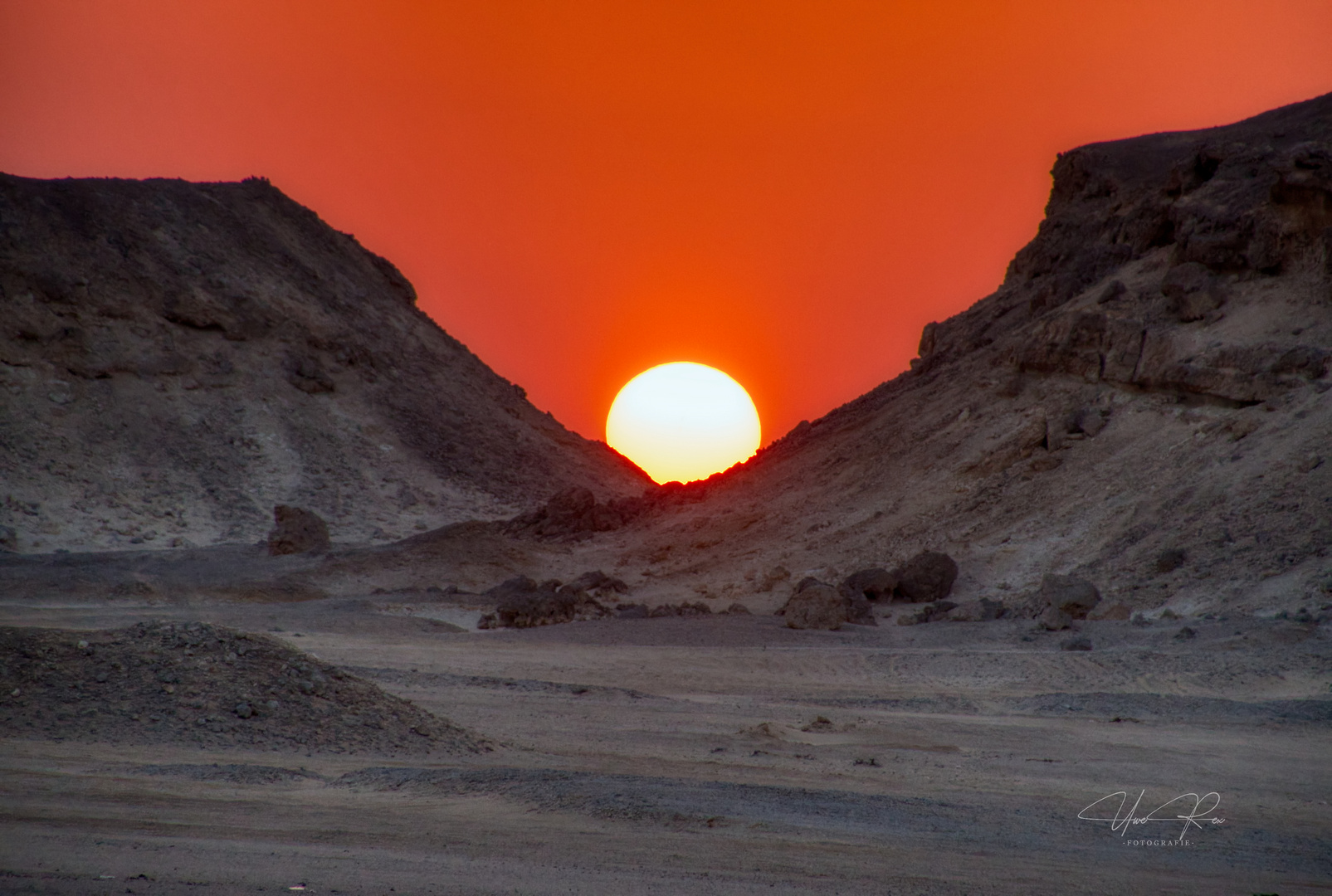 Abends in der omanischen Wüste