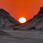 Abends in der omanischen Wüste