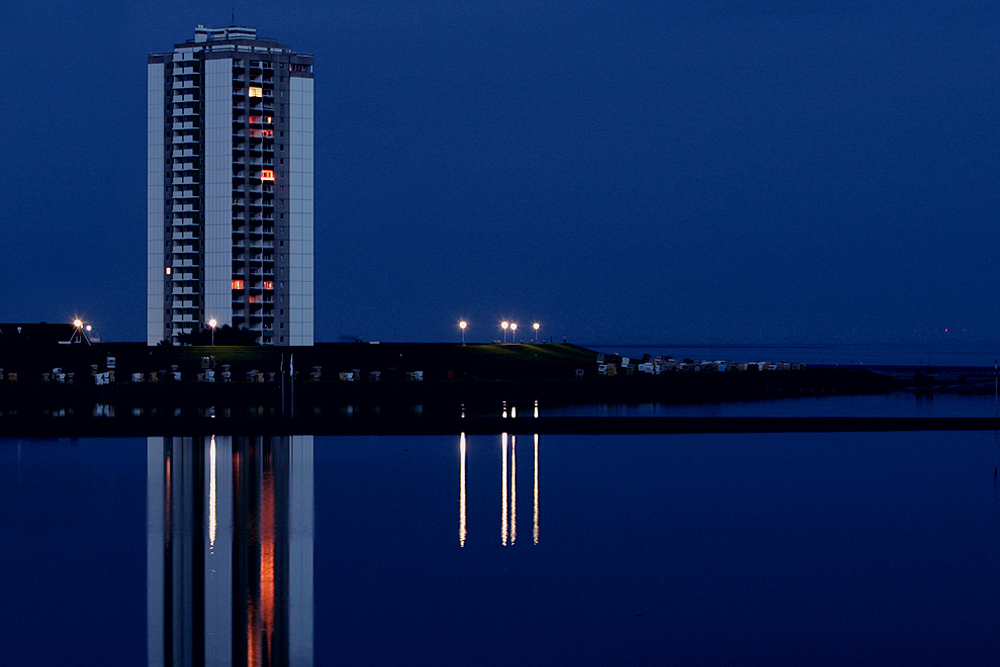 Abends in der Perlebucht