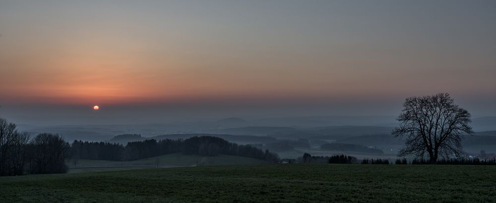 Abends in der Rhön