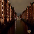 Abends in der Speicherstadt