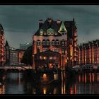 Abends in der Speicherstadt