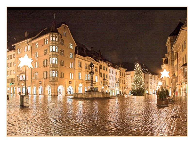 Abends in der Stadt