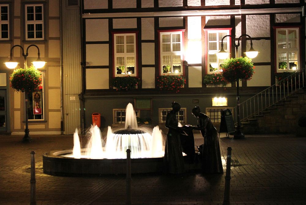 Abends in der Stadt