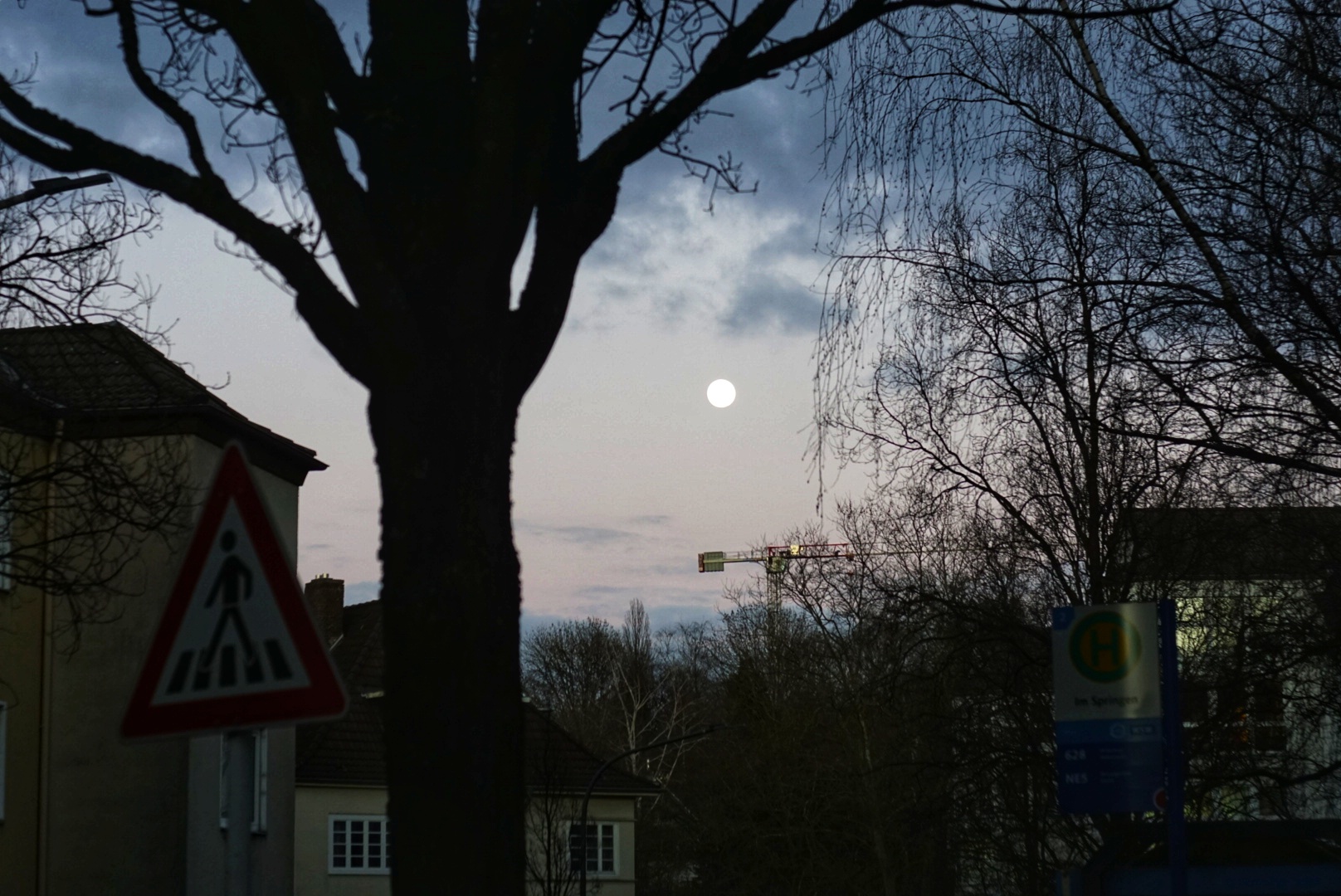 abends in der stadt