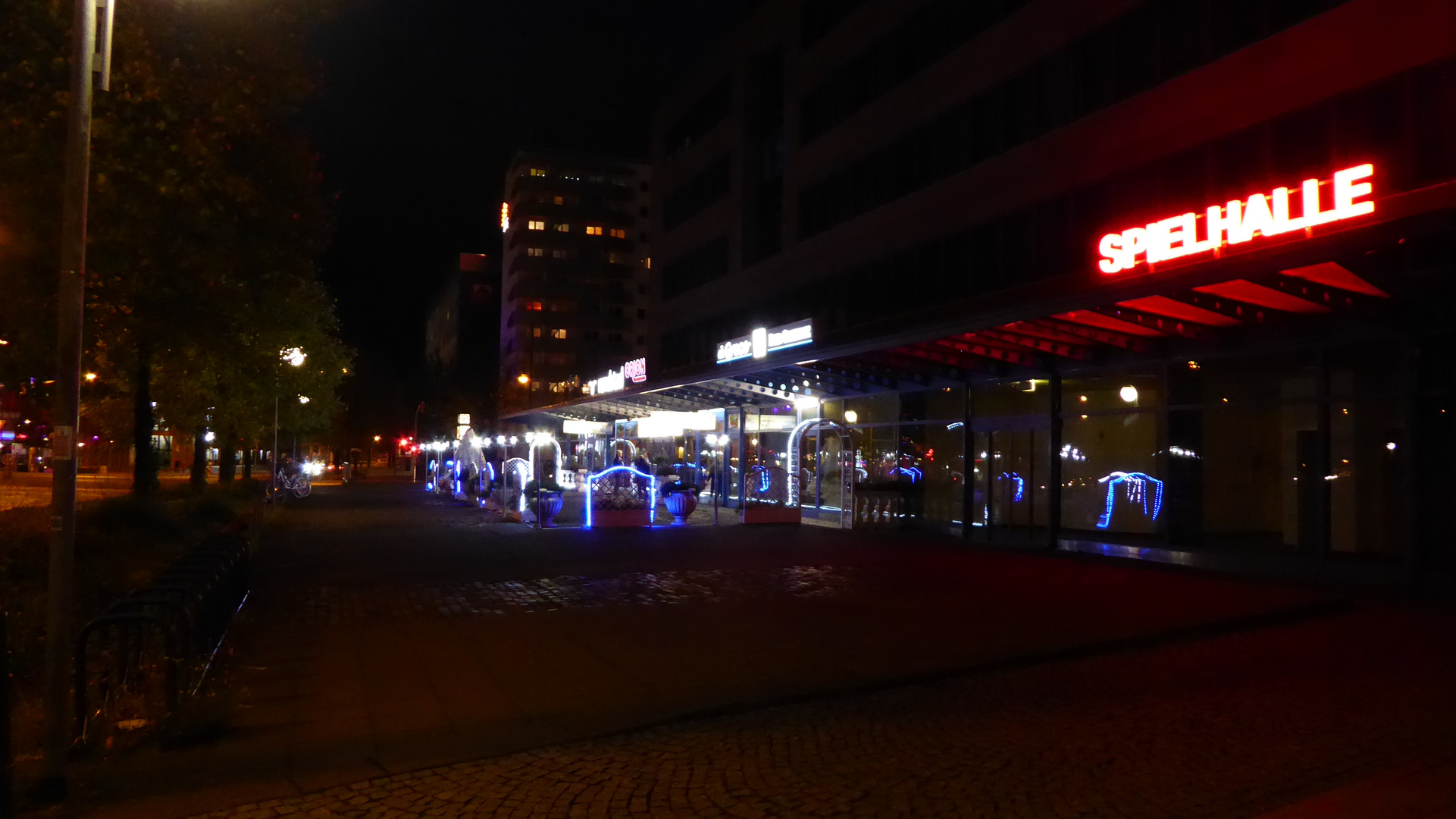 Abends in der Straße 