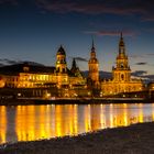 abends in Dresden