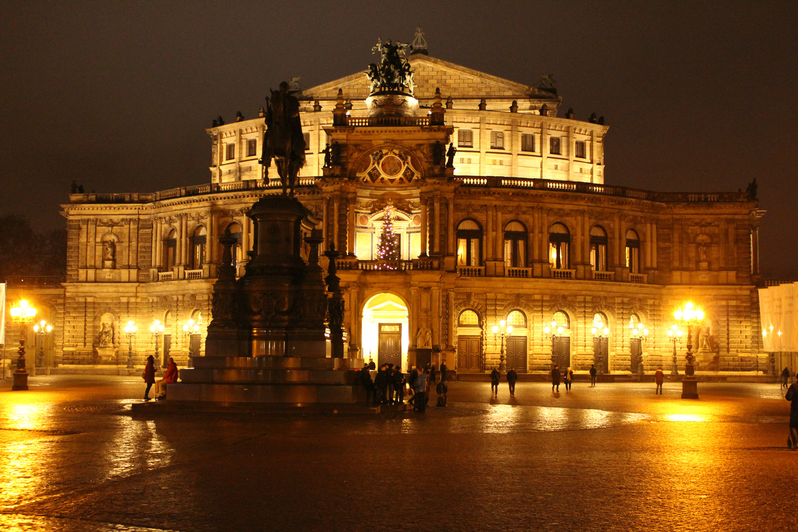 Abends in Dresden 3