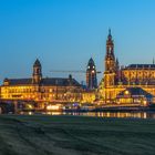 Abends in Dresden