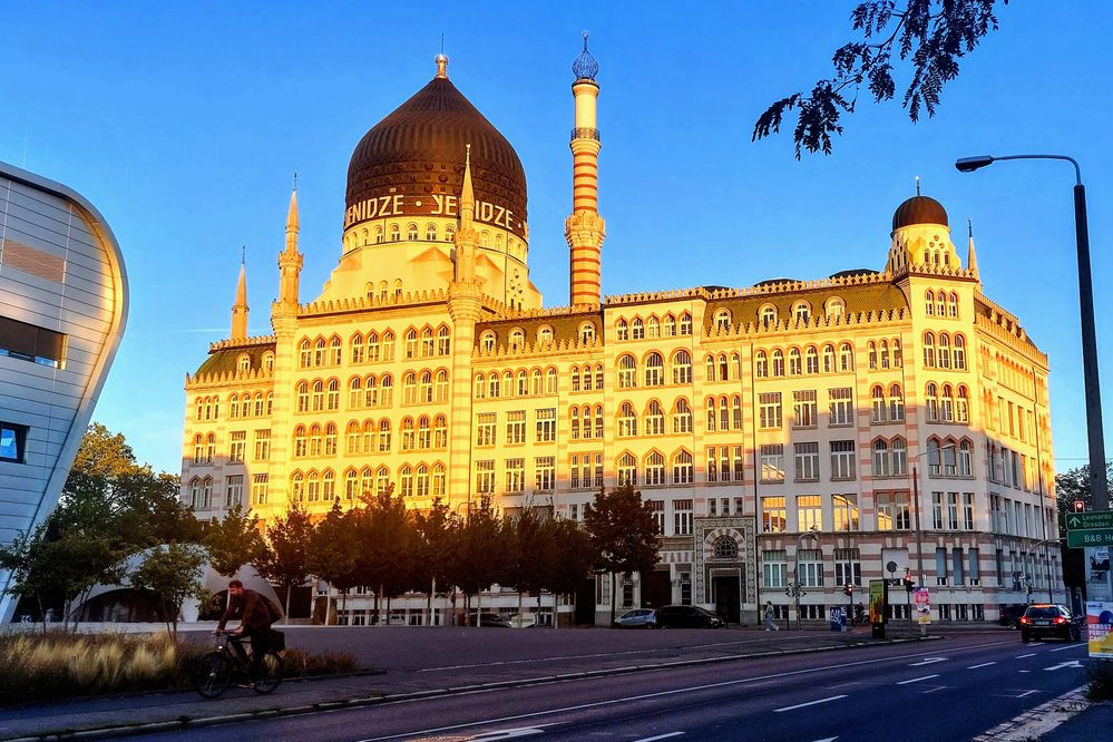 Abends in Dresden - Eleganz eines Spätsommertages