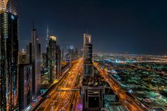 Abends in Dubai