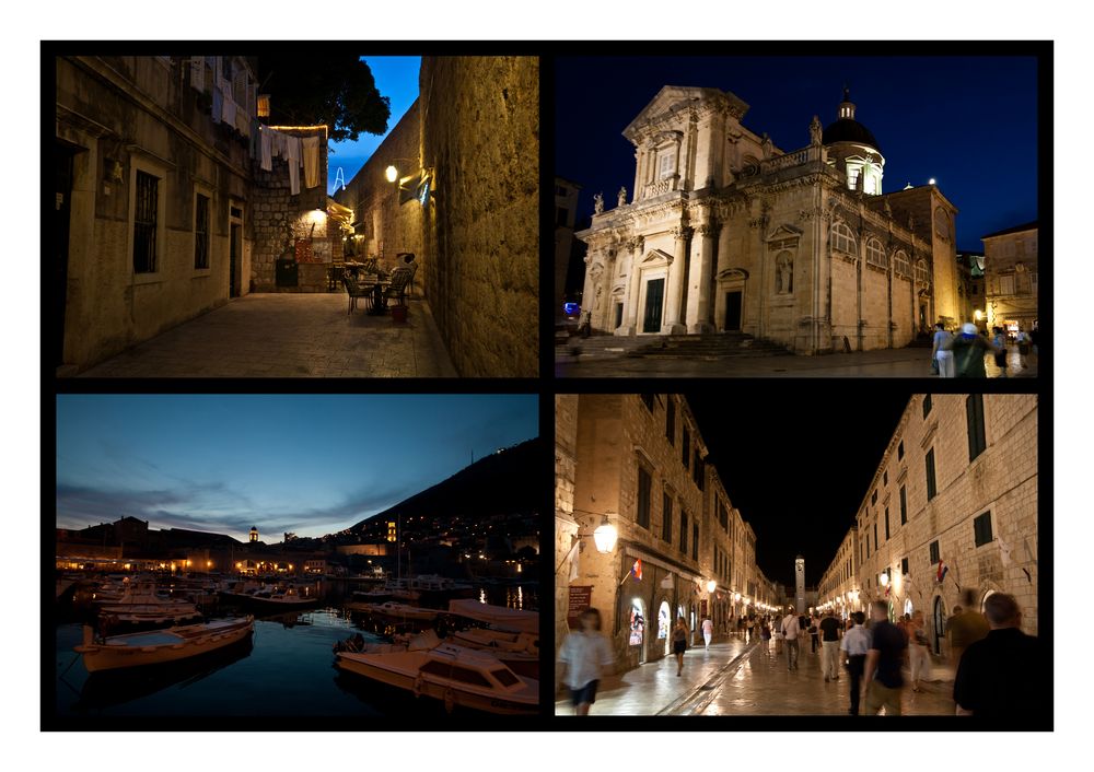 Abends in Dubrovnik