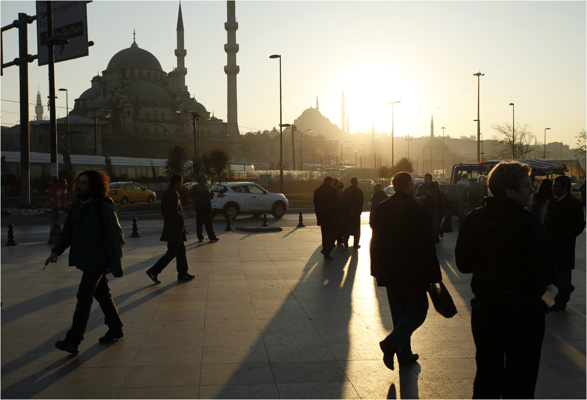 Abends in Eminönü