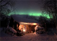 abends in enontekiö