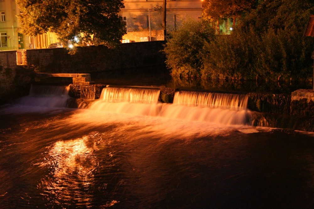 Abends in Erfurt