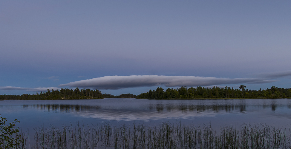 Abends in Fjällvattnet