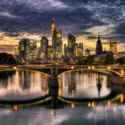 Abends in Frankfurt