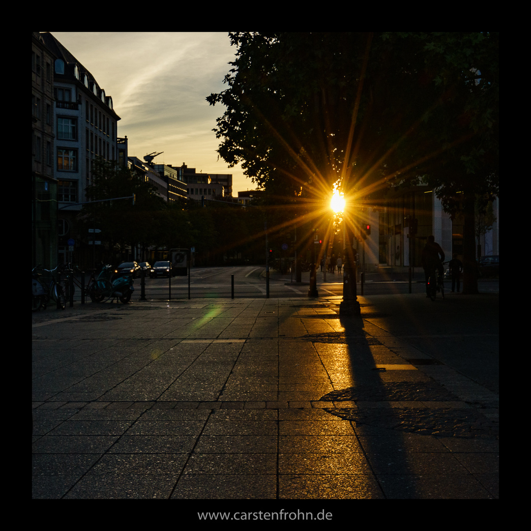 Abends in Frankfurt