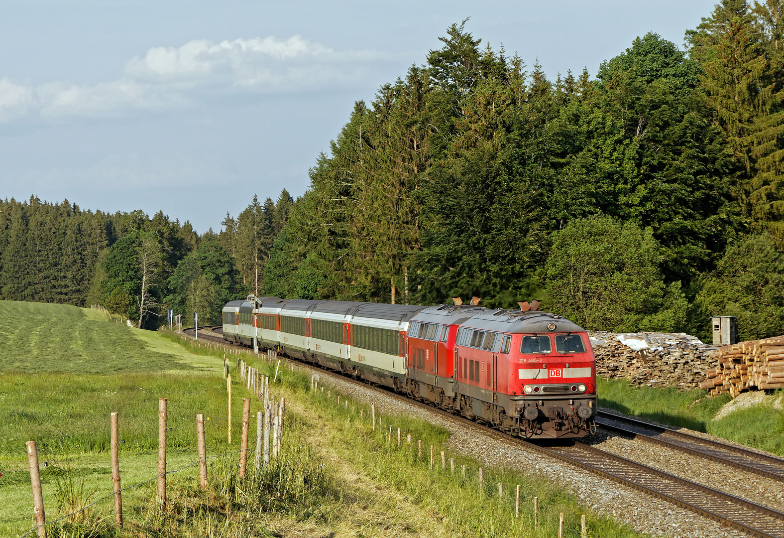 Abends in Günzach